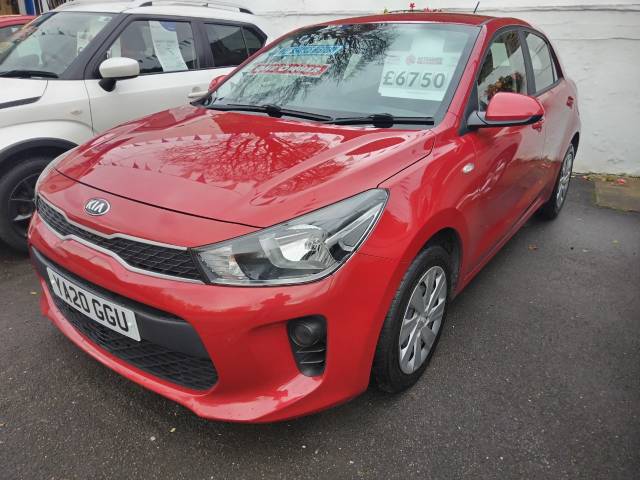 Kia Rio 1.25 1 5dr Hatchback Petrol Red
